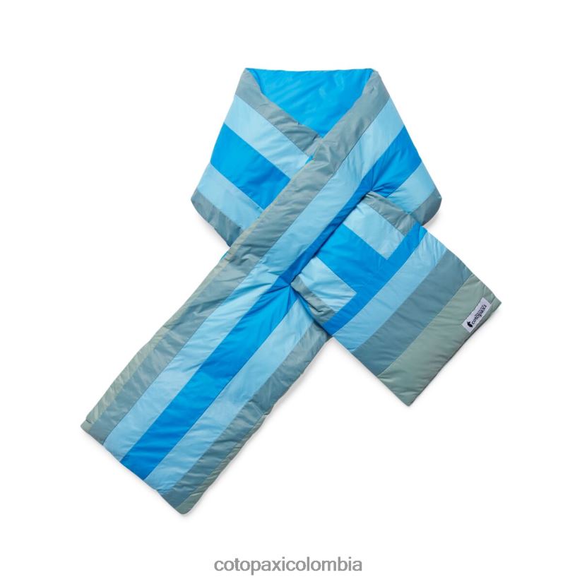 Cotopaxi fuego abajo bufanda unisexo rayas de agua salada XN60D2188 accesorios