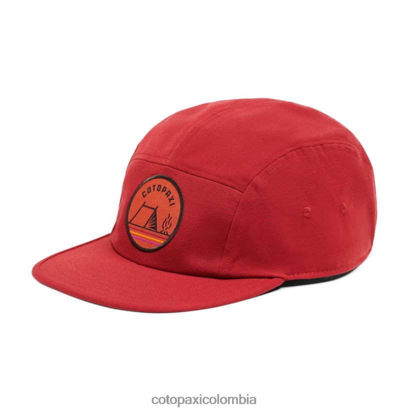 Cotopaxi gorra de 5 paneles camp life unisexo grosella XN60D2161 accesorios