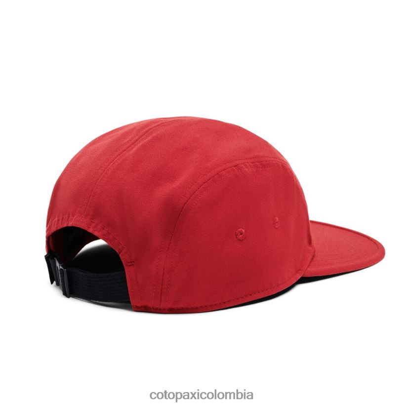 Cotopaxi gorra de 5 paneles camp life unisexo grosella XN60D2161 accesorios