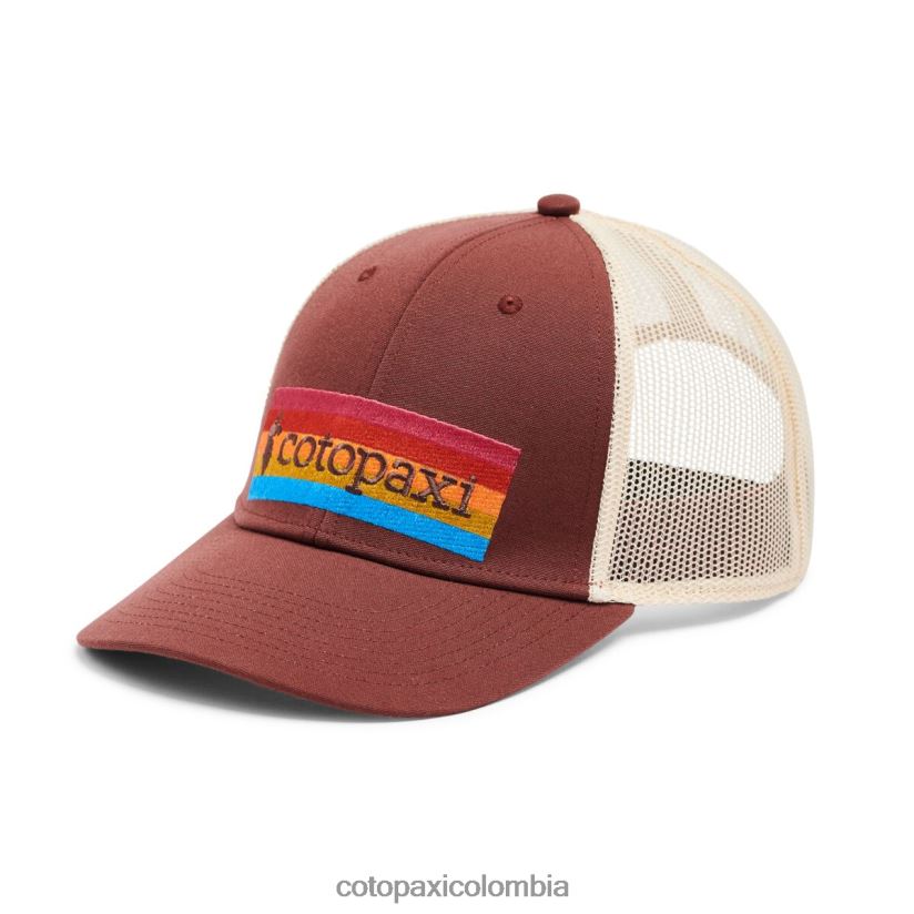 Cotopaxi gorra de camionero en el horizonte unisexo castaña XN60D2162 accesorios