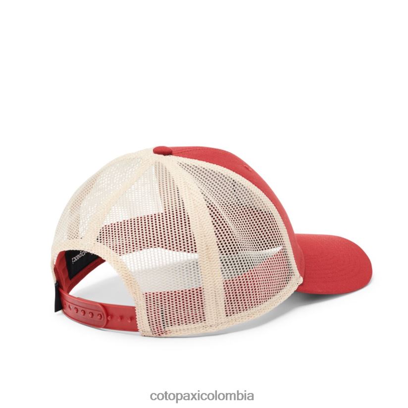 Cotopaxi gorra de camionero lado soleado unisexo grosella XN60D2183 accesorios