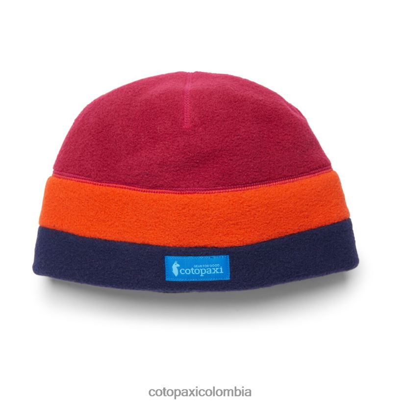 Cotopaxi gorro polar teca unisexo rayas frambuesa XN60D2164 accesorios