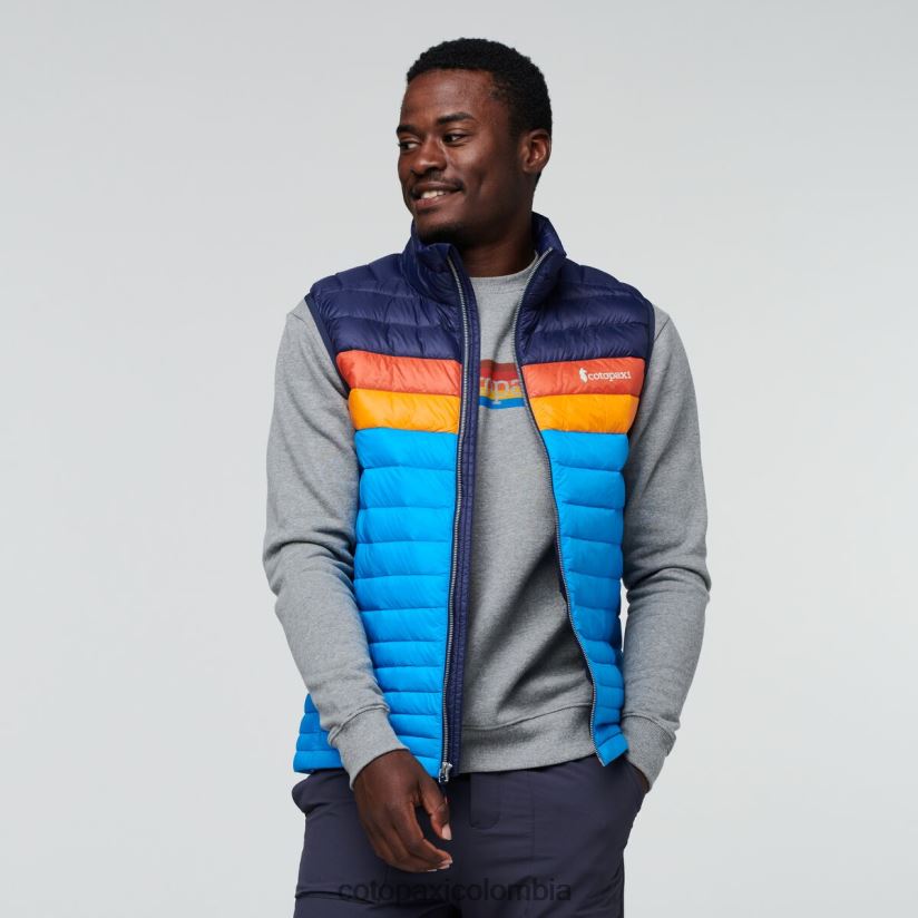 Cotopaxi chaleco de plumas fuego hombres marítimo/agua salada XN60D2126 ropa