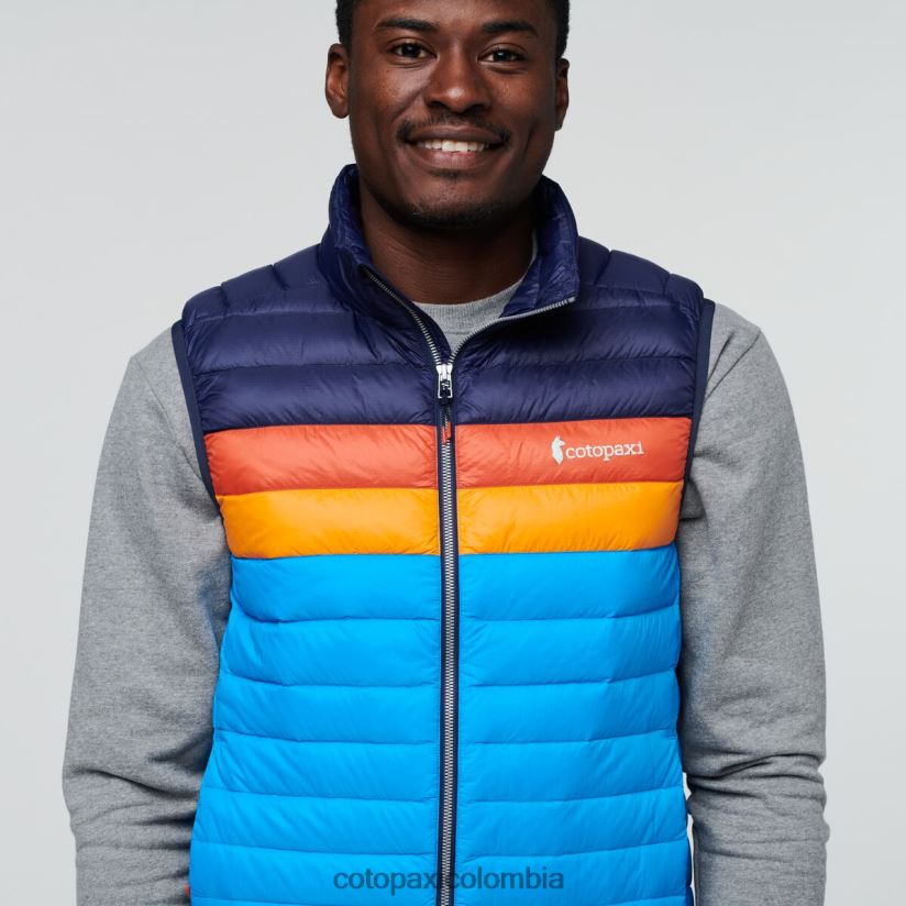Cotopaxi chaleco de plumas fuego hombres marítimo/agua salada XN60D2126 ropa