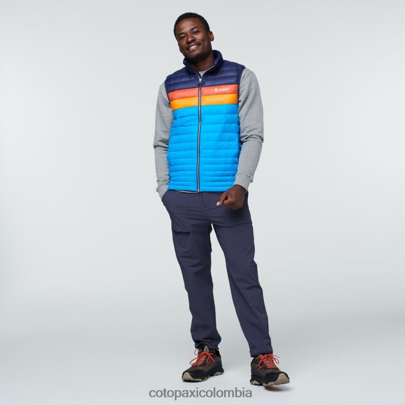 Cotopaxi chaleco de plumas fuego hombres marítimo/agua salada XN60D2126 ropa