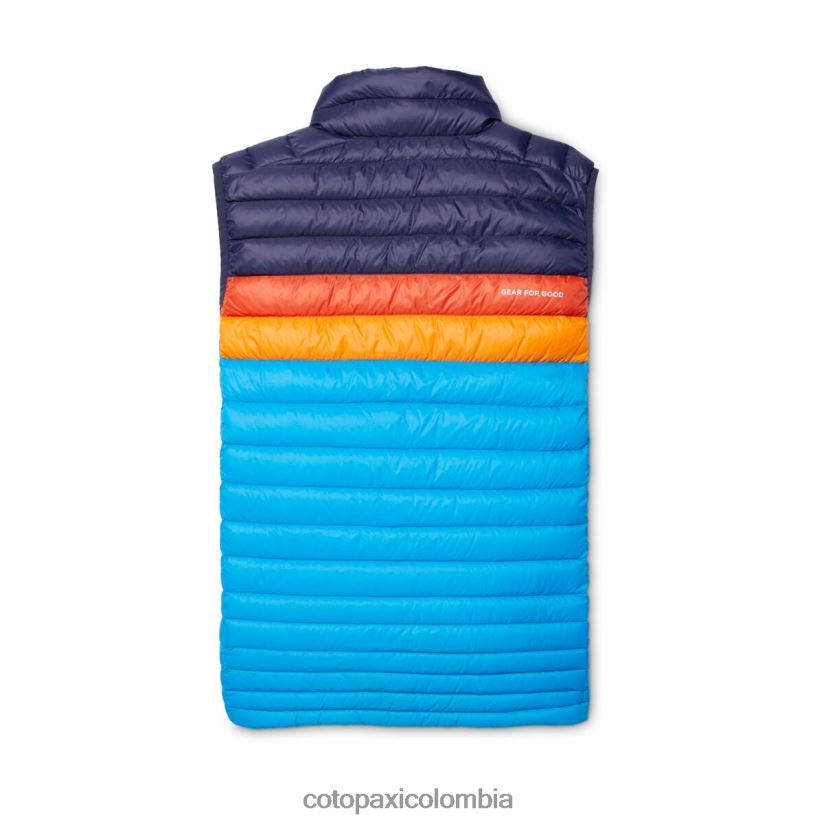 Cotopaxi chaleco de plumas fuego hombres marítimo/agua salada XN60D2126 ropa