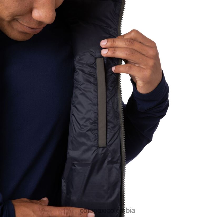 Cotopaxi chaleco de plumas solazo hombres hierro/negro XN60D2134 ropa