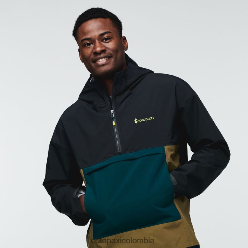 Cotopaxi anorak cielo lluvia hombres negro XN60D299 ropa