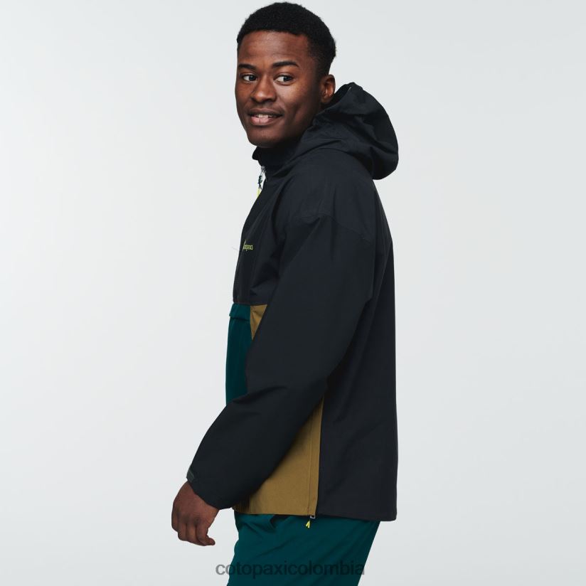 Cotopaxi anorak cielo lluvia hombres negro XN60D299 ropa