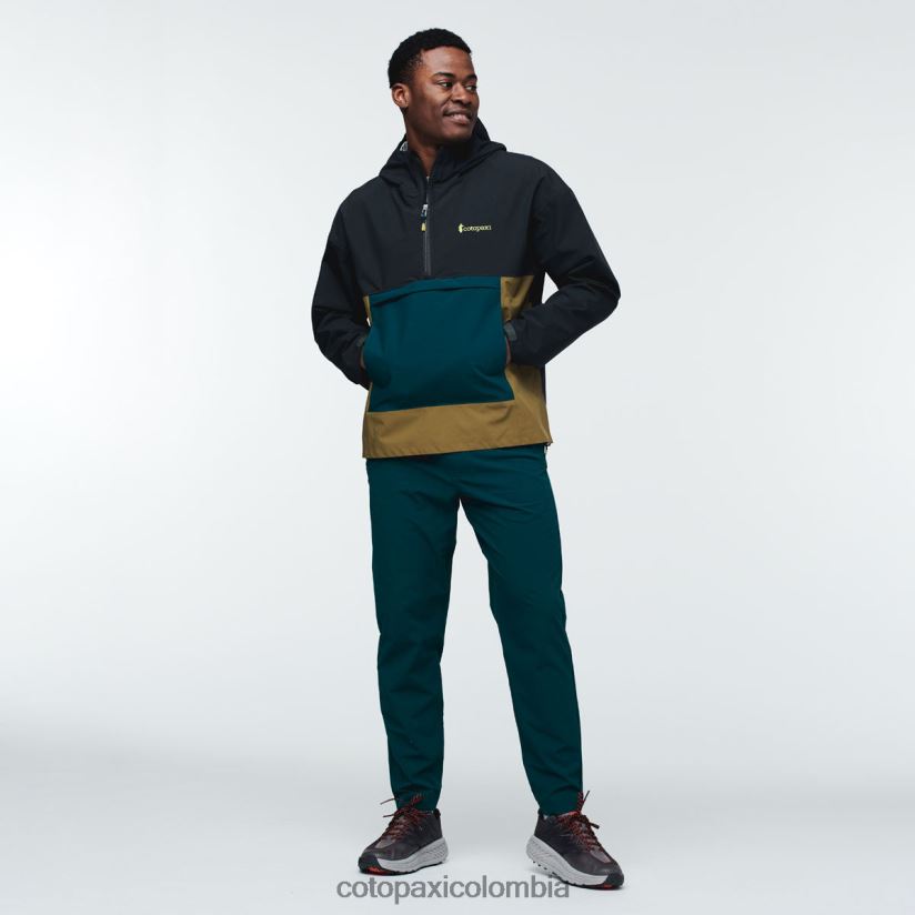 Cotopaxi anorak cielo lluvia hombres negro XN60D299 ropa