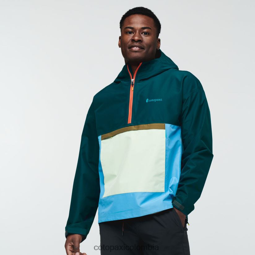 Cotopaxi anorak cielo lluvia hombres océano profundo XN60D2115 ropa