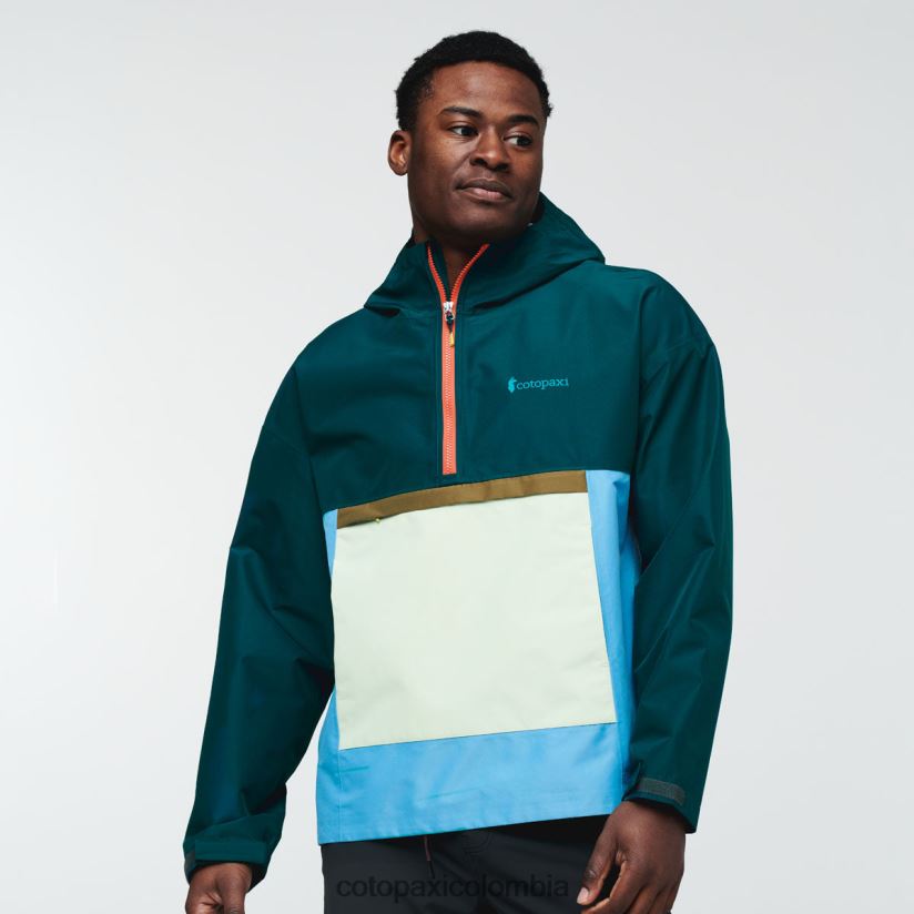 Cotopaxi anorak cielo lluvia hombres océano profundo XN60D2115 ropa