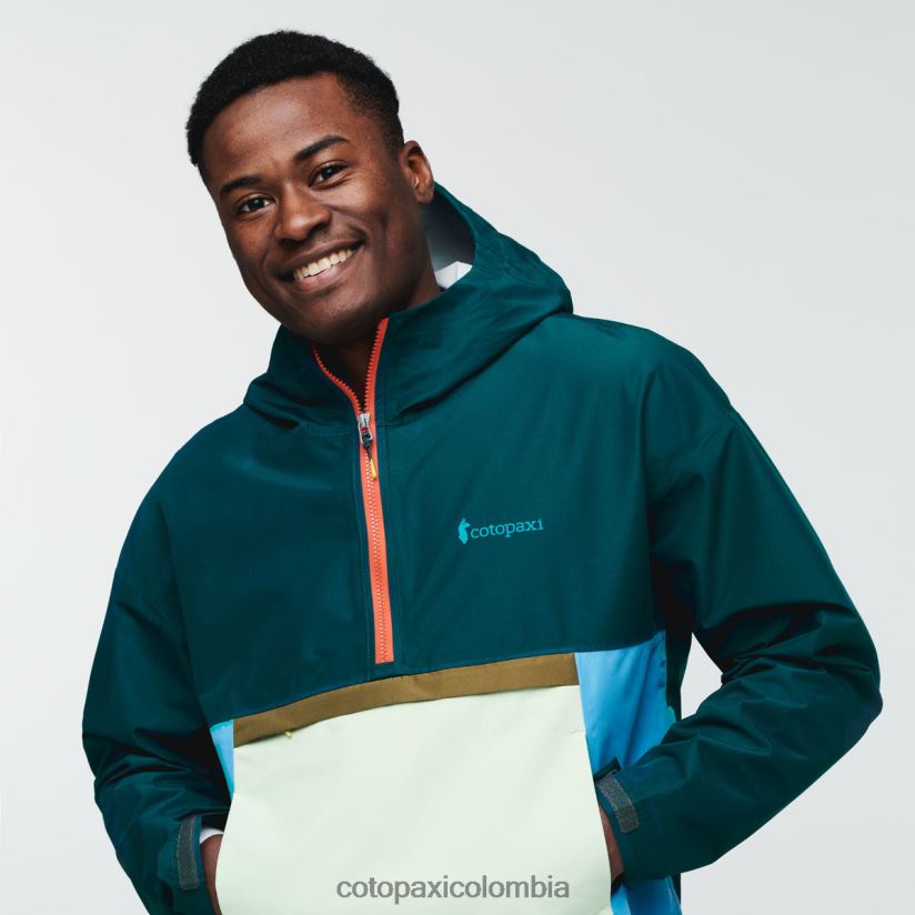 Cotopaxi anorak cielo lluvia hombres océano profundo XN60D2115 ropa