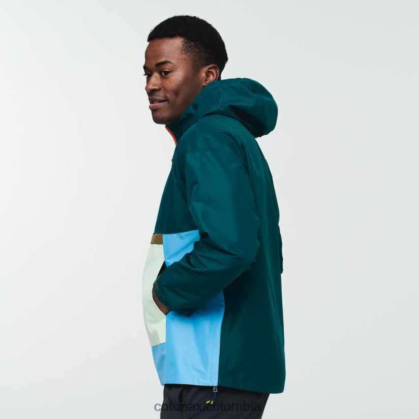 Cotopaxi anorak cielo lluvia hombres océano profundo XN60D2115 ropa
