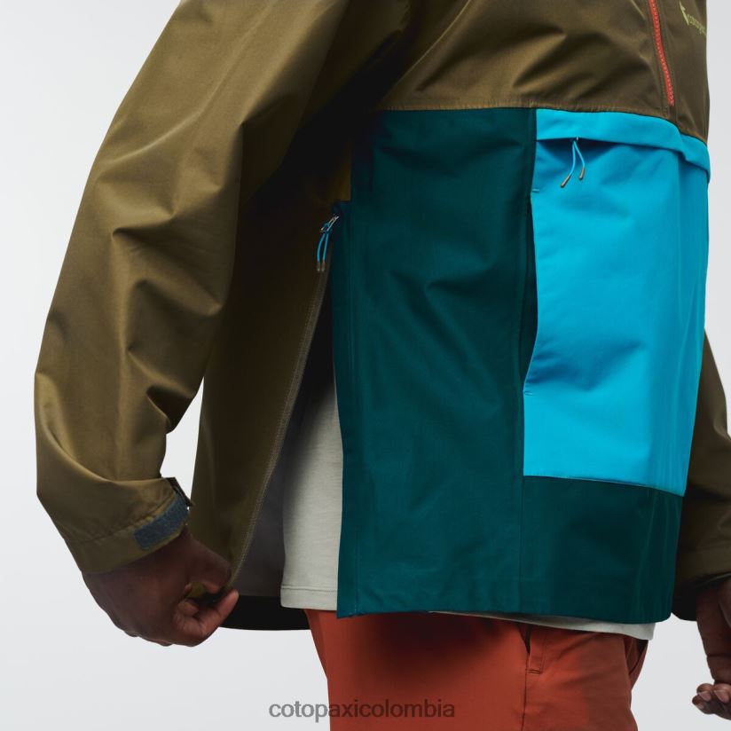 Cotopaxi anorak cielo lluvia hombres roble XN60D2114 ropa