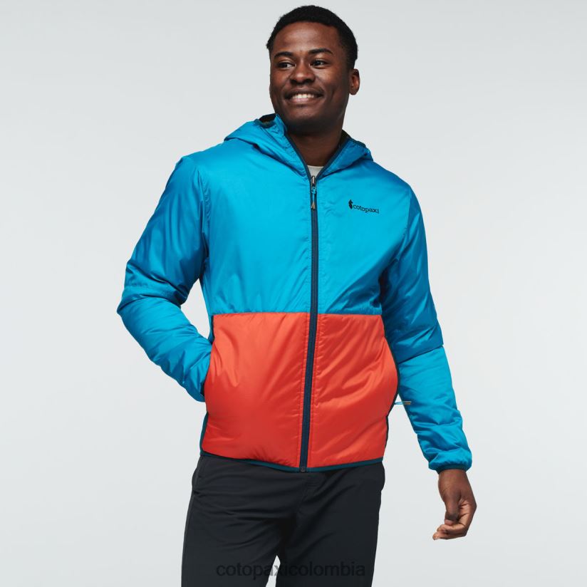 Cotopaxi chaqueta con capucha teca calido hombres Florida XN60D2113 ropa
