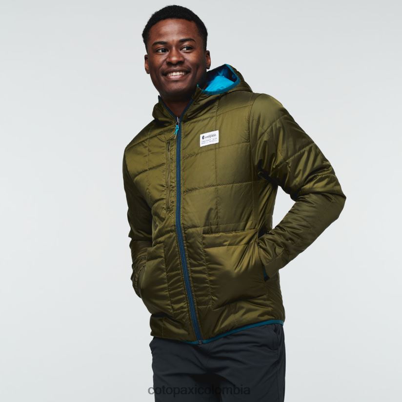 Cotopaxi chaqueta con capucha teca calido hombres Florida XN60D2113 ropa