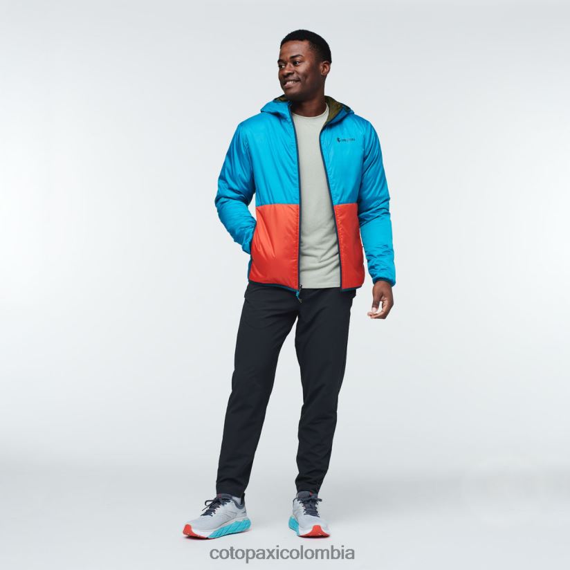 Cotopaxi chaqueta con capucha teca calido hombres Florida XN60D2113 ropa