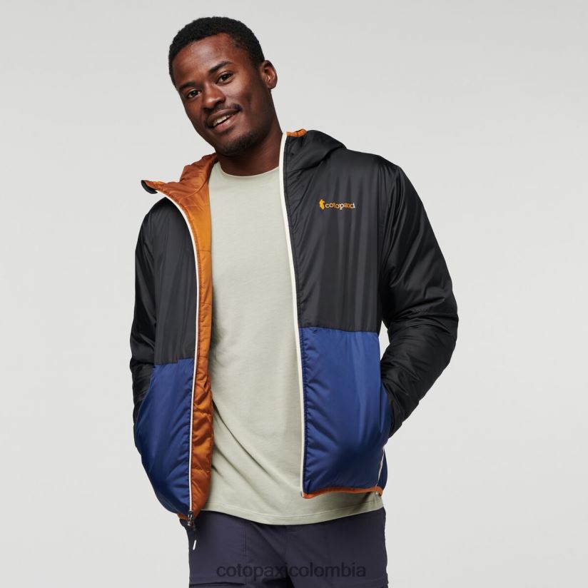 Cotopaxi chaqueta con capucha teca calido hombres estación Espacial XN60D2106 ropa
