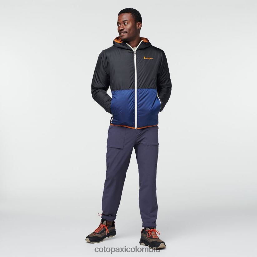 Cotopaxi chaqueta con capucha teca calido hombres estación Espacial XN60D2106 ropa