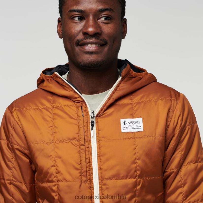 Cotopaxi chaqueta con capucha teca calido hombres estación Espacial XN60D2106 ropa