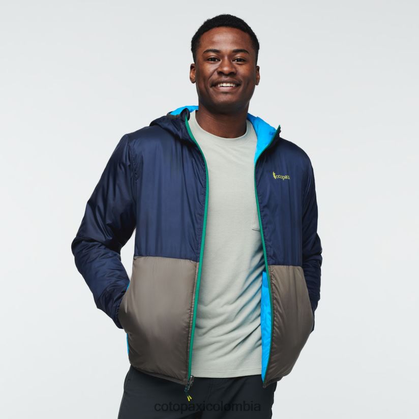 Cotopaxi chaqueta con capucha teca calido hombres hundirse o nadar XN60D2103 ropa