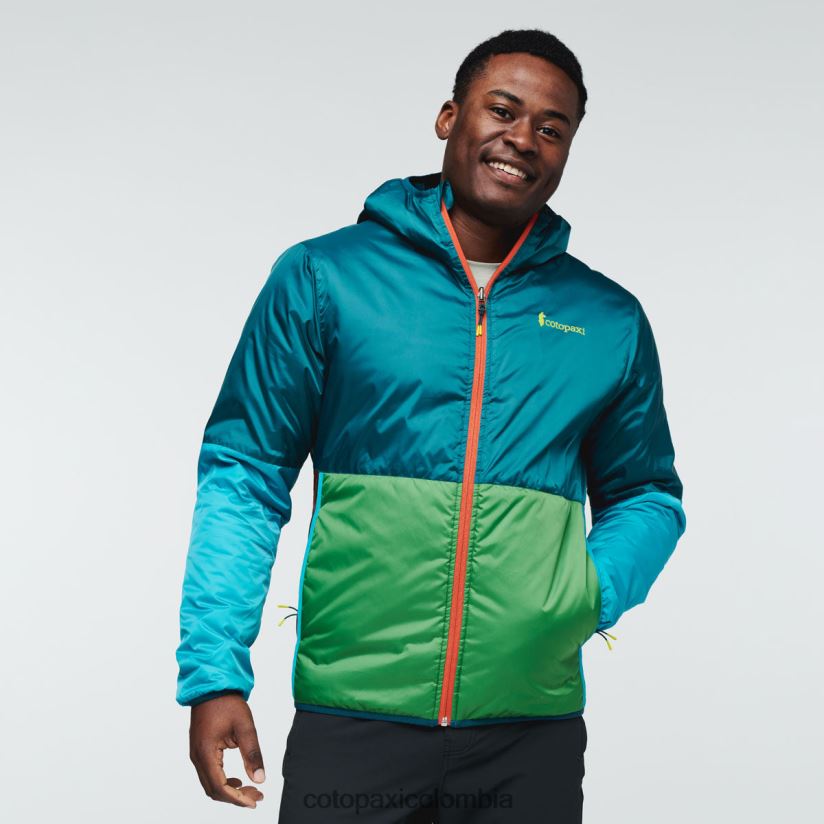 Cotopaxi chaqueta con capucha teca calido hombres sobreviviente XN60D2100 ropa