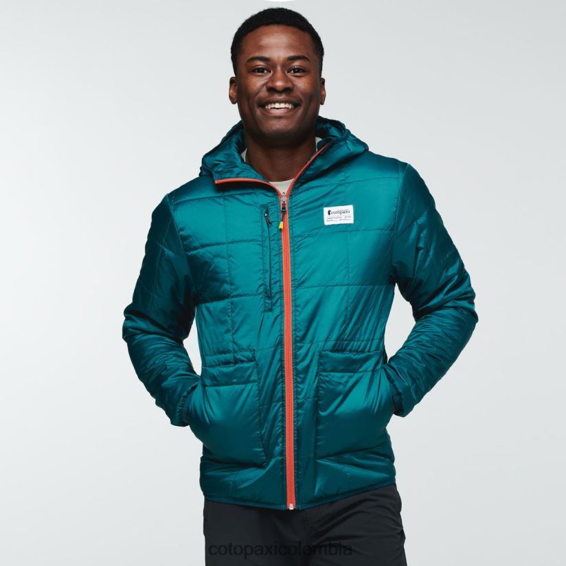 Cotopaxi chaqueta con capucha teca calido hombres sobreviviente XN60D2100 ropa