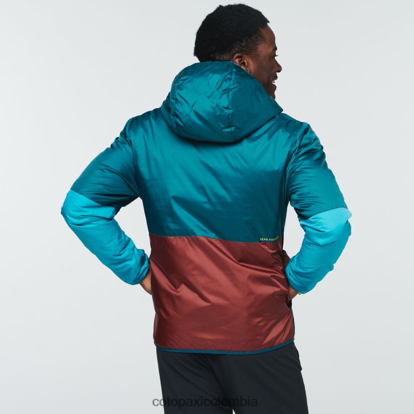 Cotopaxi chaqueta con capucha teca calido hombres sobreviviente XN60D2100 ropa