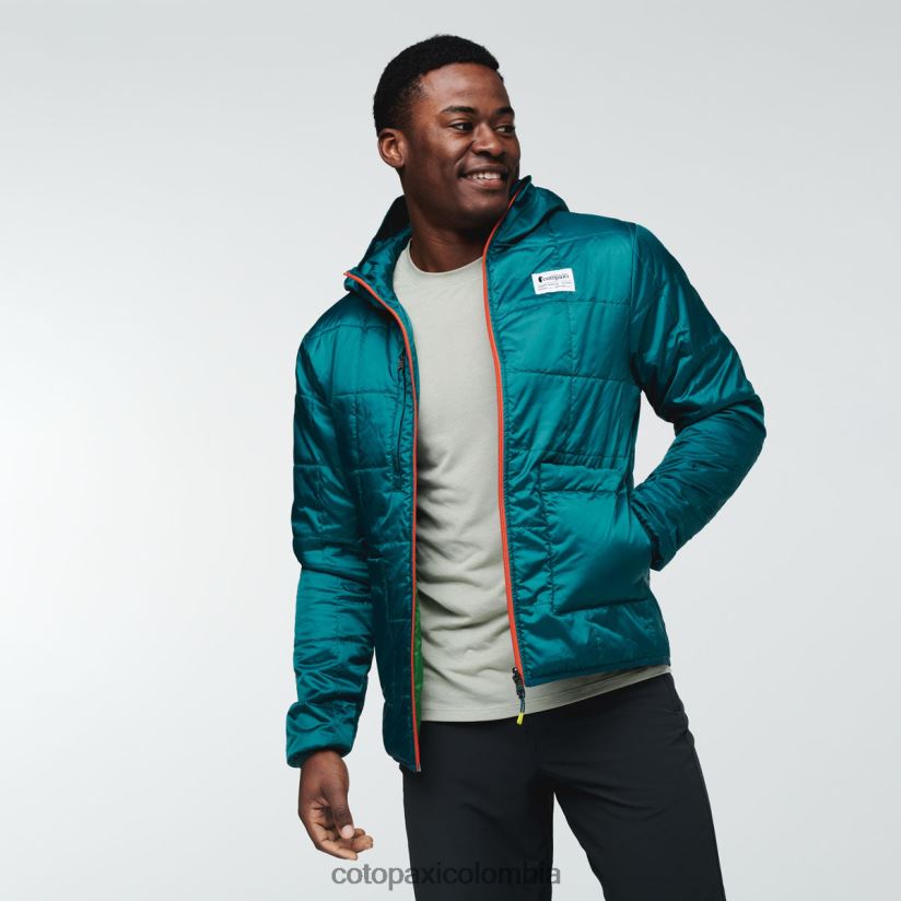 Cotopaxi chaqueta con capucha teca calido hombres sobreviviente XN60D2100 ropa