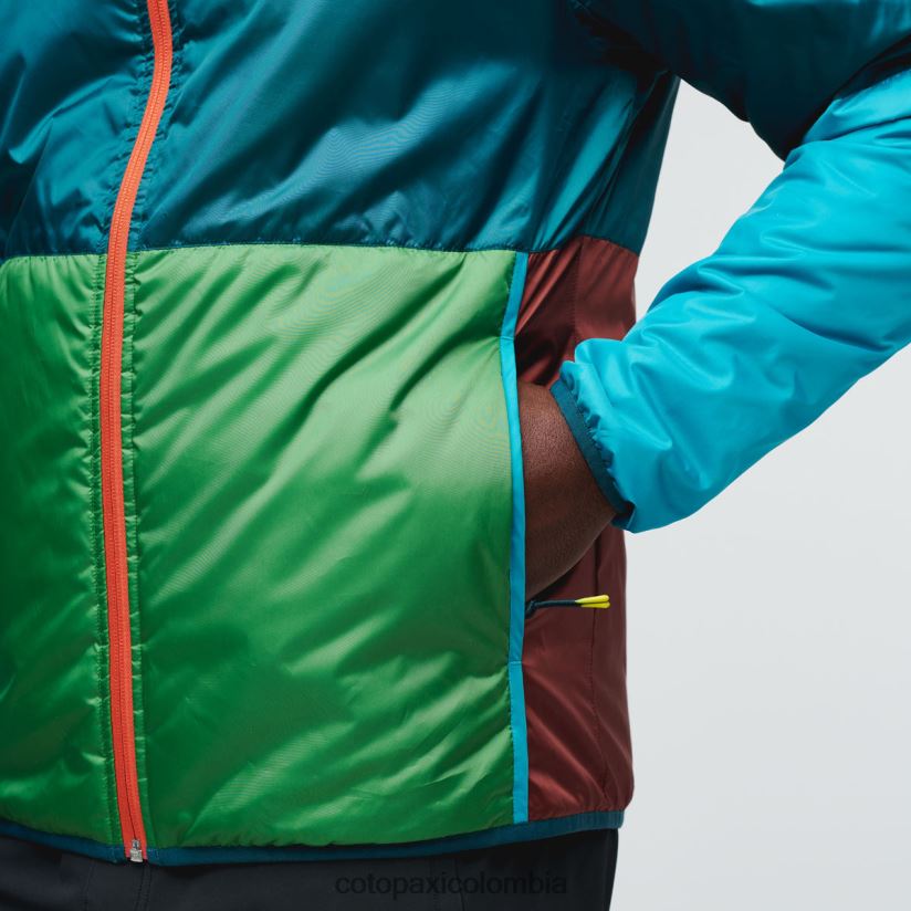 Cotopaxi chaqueta con capucha teca calido hombres sobreviviente XN60D2100 ropa