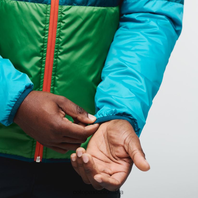 Cotopaxi chaqueta con capucha teca calido hombres sobreviviente XN60D2100 ropa