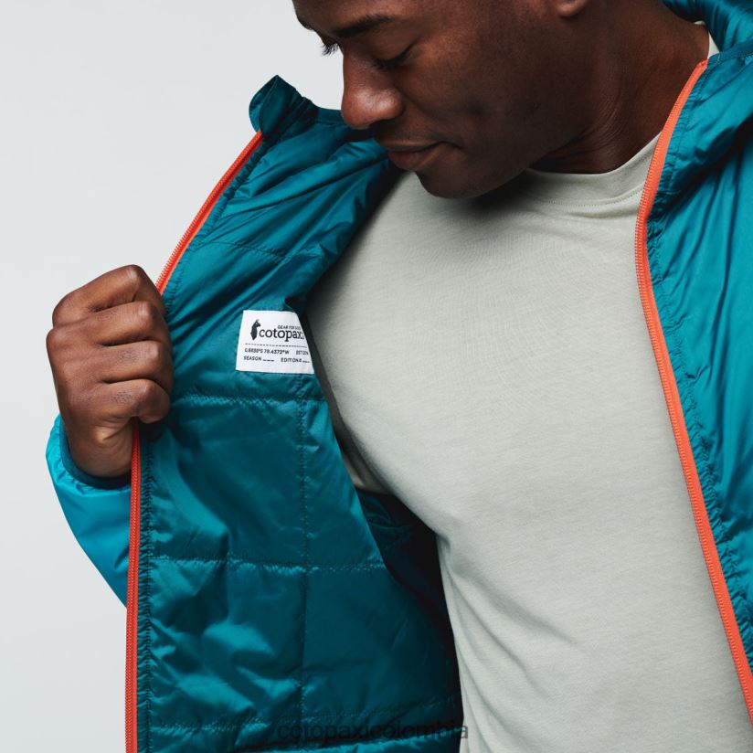 Cotopaxi chaqueta con capucha teca calido hombres sobreviviente XN60D2100 ropa