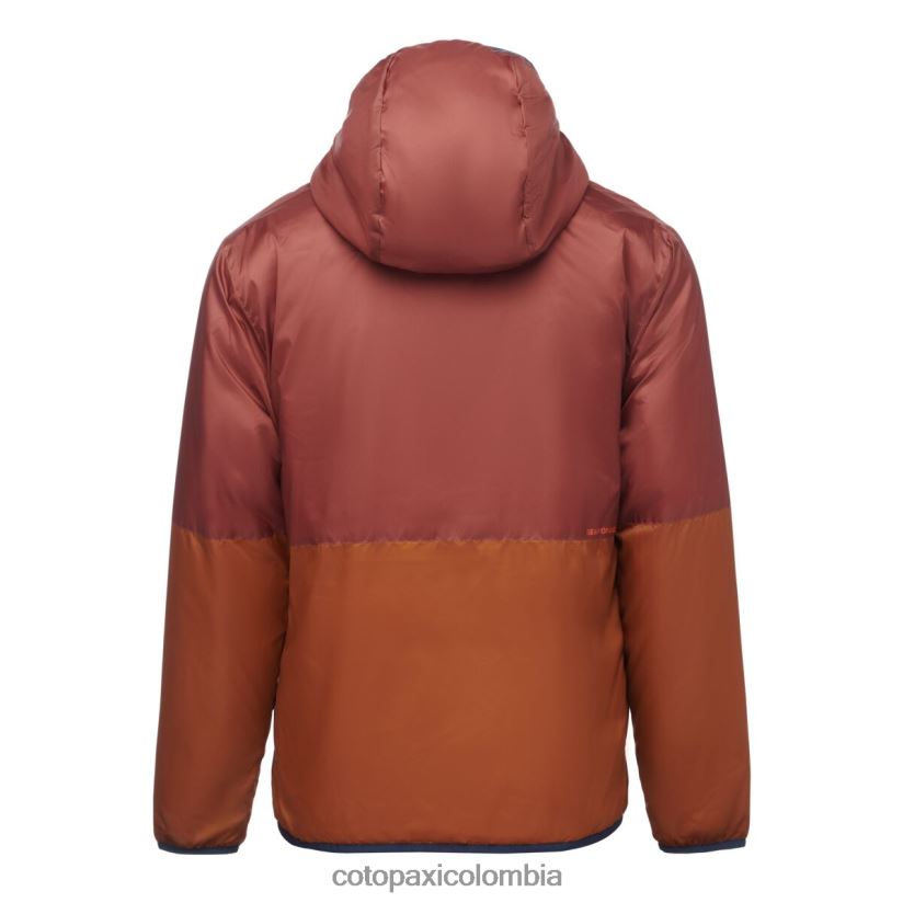 Cotopaxi chaqueta con capucha teca calido hombres tierras secas XN60D2102 ropa
