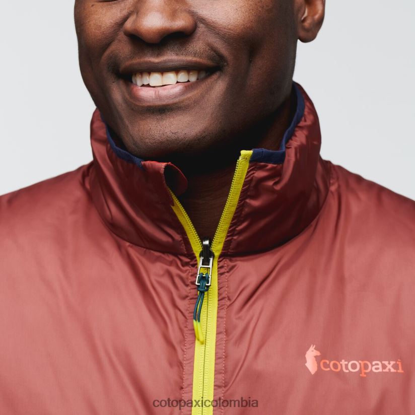 Cotopaxi chaqueta con capucha teca calido hombres tierras secas XN60D2102 ropa