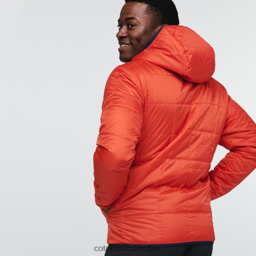 Cotopaxi chaqueta con capucha teca calido hombres tierras secas XN60D2102 ropa