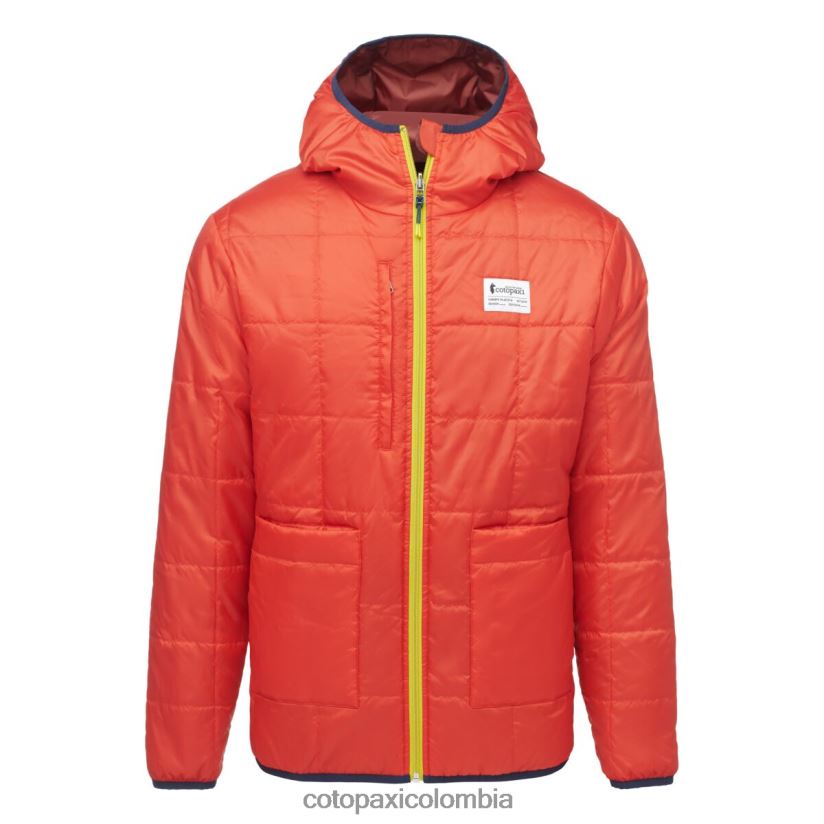 Cotopaxi chaqueta con capucha teca calido hombres tierras secas XN60D2102 ropa