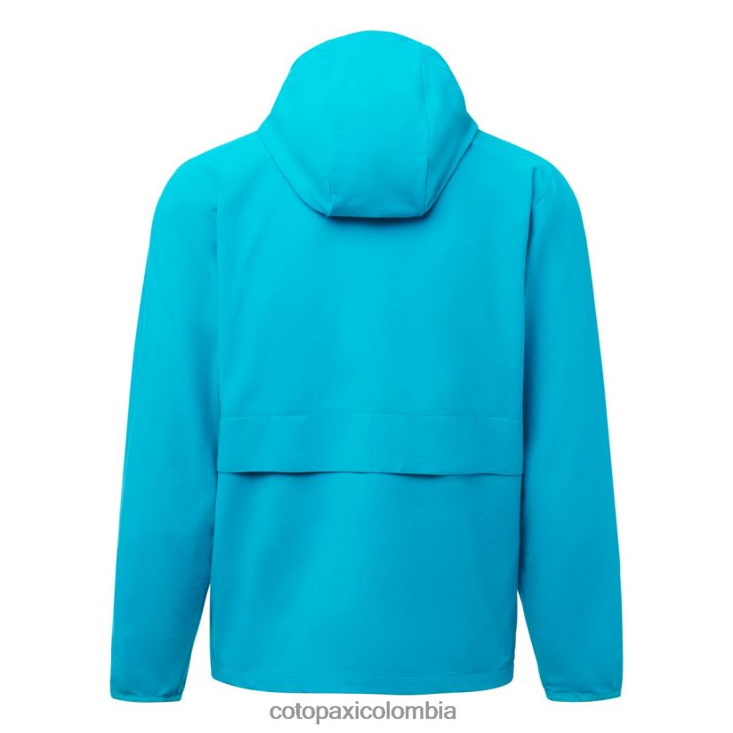Cotopaxi chaqueta de viaje viento hombres azul mineral XN60D2101 ropa