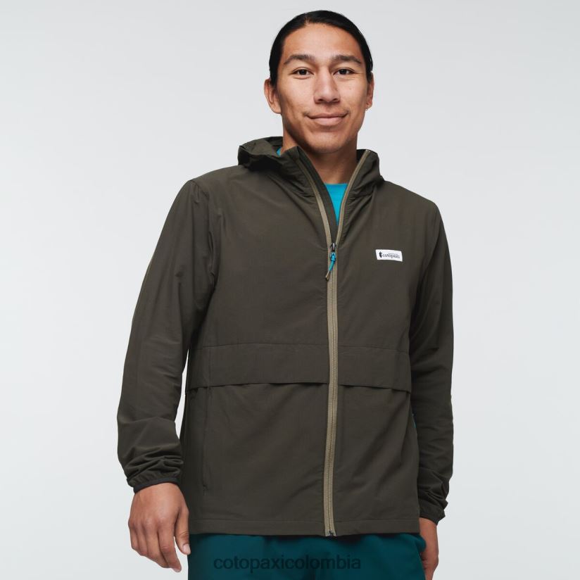 Cotopaxi chaqueta de viaje viento hombres hierro XN60D290 ropa