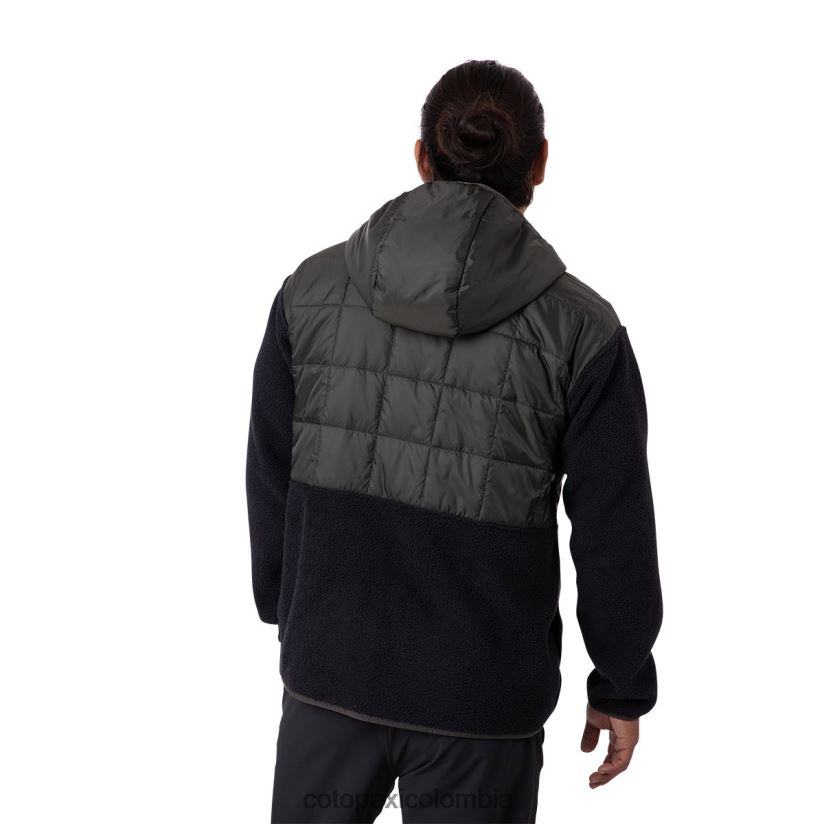 Cotopaxi chaqueta híbrida tricotada hombres hierro/negro XN60D2116 ropa