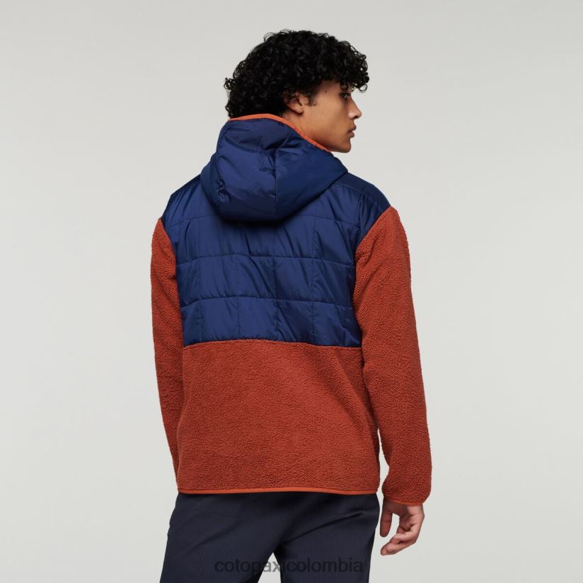 Cotopaxi chaqueta híbrida tricotada hombres marítimo/especias XN60D2124 ropa
