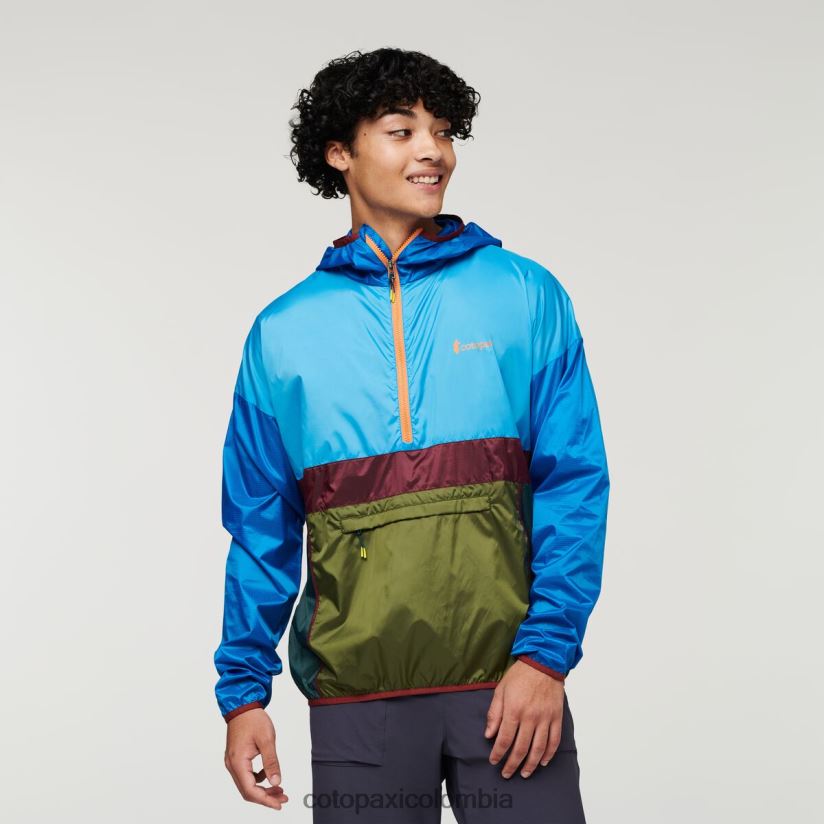 Cotopaxi cortavientos teca con media cremallera hombres seattle XN60D296 ropa