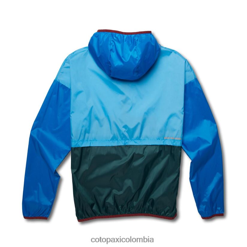 Cotopaxi cortavientos teca con media cremallera hombres seattle XN60D296 ropa