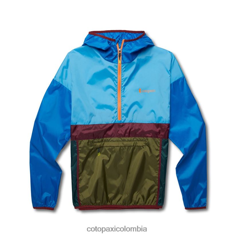 Cotopaxi cortavientos teca con media cremallera hombres seattle XN60D296 ropa