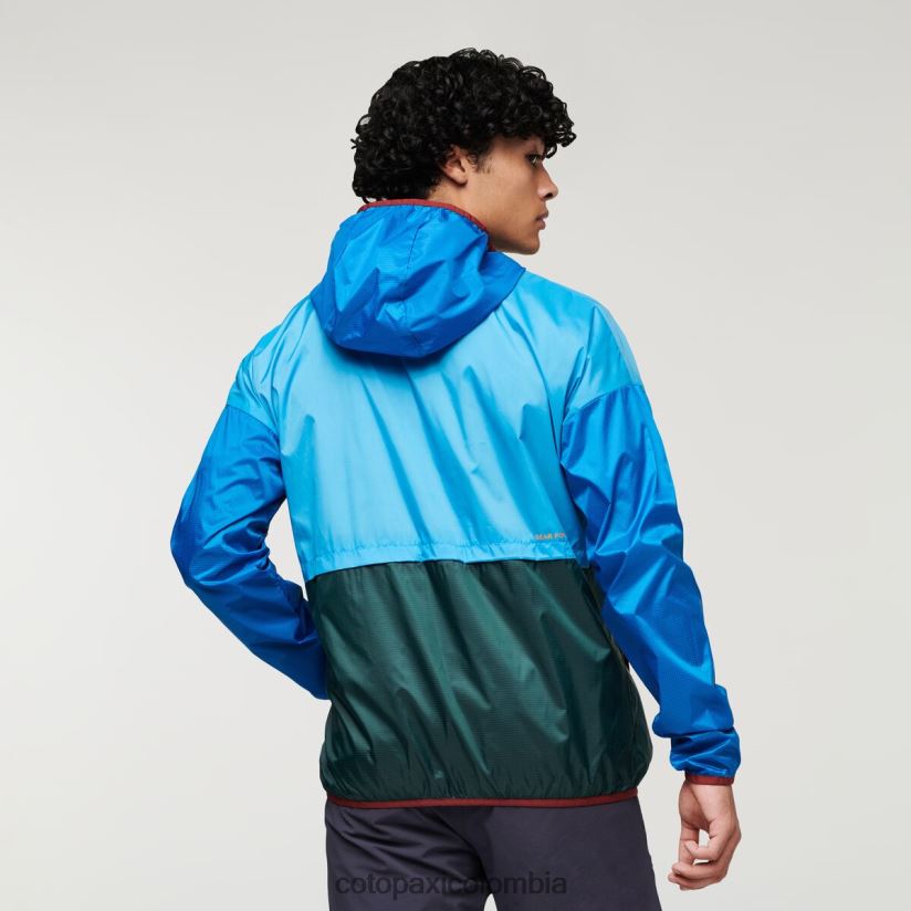 Cotopaxi cortavientos teca con media cremallera hombres seattle XN60D296 ropa