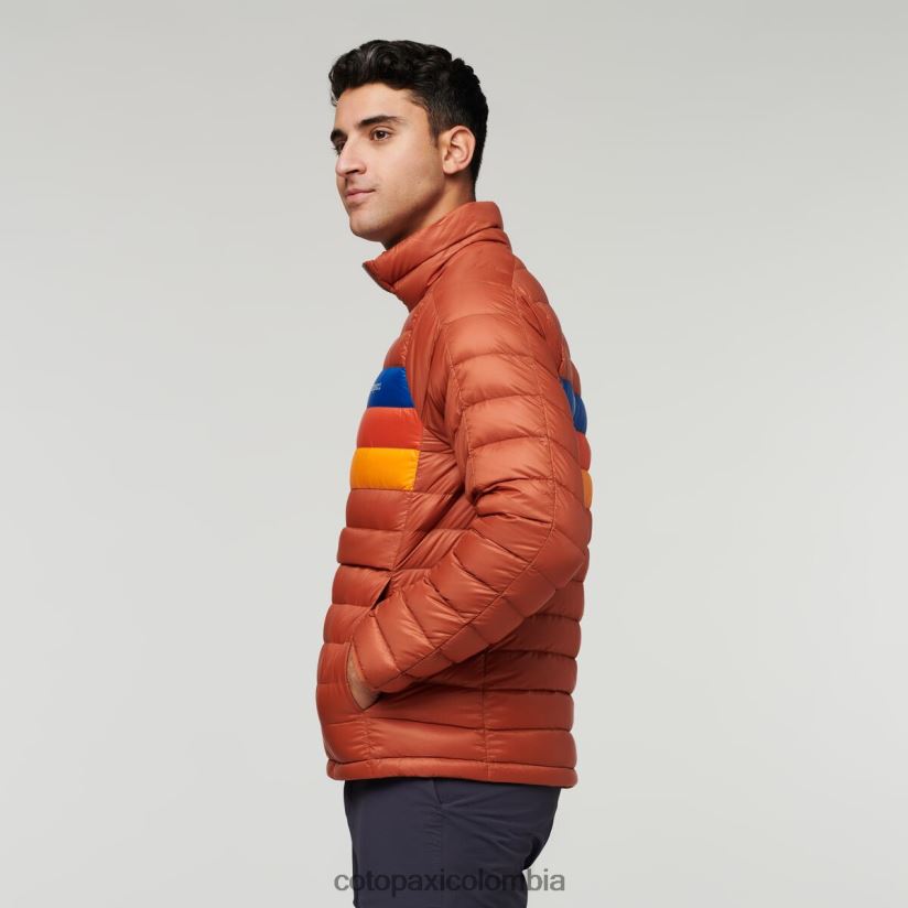 Cotopaxi jersey de fuego abajo hombres rayas de especias XN60D294 ropa