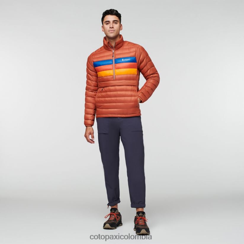 Cotopaxi jersey de fuego abajo hombres rayas de especias XN60D294 ropa
