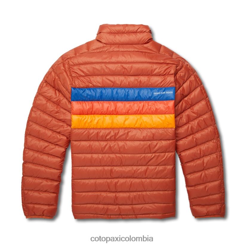 Cotopaxi jersey de fuego abajo hombres rayas de especias XN60D294 ropa