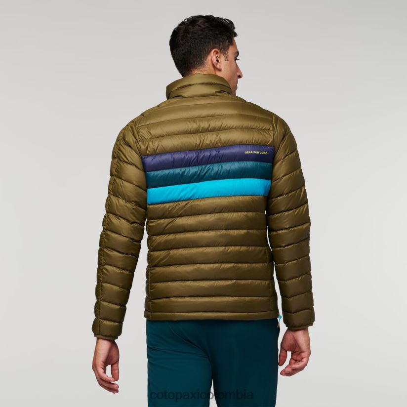 Cotopaxi jersey de fuego abajo hombres rayas de roble XN60D295 ropa
