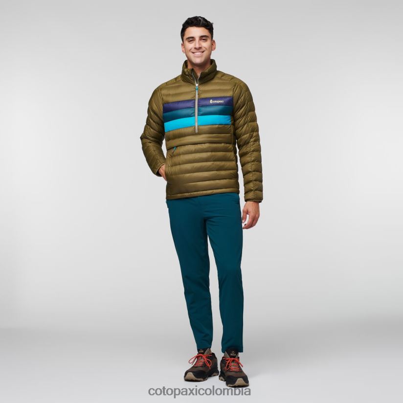 Cotopaxi jersey de fuego abajo hombres rayas de roble XN60D295 ropa